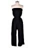 Shinestar 100% Rayon Solid Black Jumpsuit Size S - photo 1