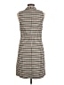 Ann Taylor Houndstooth Tan Casual Dress Size 6 - photo 2