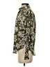 Express Print Green Long Sleeve Blouse Size XS - photo 5