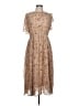 Hayden 100% Polyester Tan Cocktail Dress Size L - photo 1