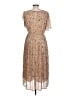 Hayden 100% Polyester Tan Cocktail Dress Size L - photo 2