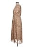 Hayden 100% Polyester Tan Cocktail Dress Size L - photo 5