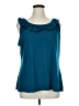 a.n.a. A New Approach Teal Sleeveless Top Size 1X - photo 1