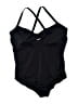 Lands' End Solid Black One Piece Swimsuit Size 20W - photo 1