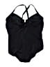 Lands' End Solid Black One Piece Swimsuit Size 20W - photo 2
