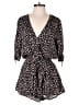 Blue Life Hearts Black Romper Size S - photo 1