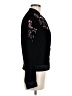 a.n.a. A New Approach 100% Polyester Floral Black Jacket Size M - photo 4