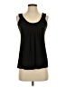 Aqua Black Sleeveless Blouse Size XS - photo 1