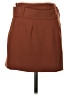 Express Solid Brown Casual Skirt Size XS - photo 2