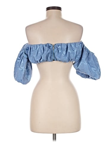 Missguided Short Sleeve Blouse (view 2)