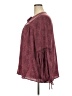 Torrid Burgundy Long Sleeve Blouse Size 3X Plus (3) - photo 5