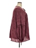 Torrid Burgundy Long Sleeve Blouse Size 3X Plus (3) - photo 4