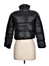 Old Navy 100% Nylon Solid Black Snow Jacket Size L - photo 2