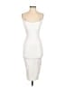 Nookie Solid Ivory Cocktail Dress Size S - photo 1