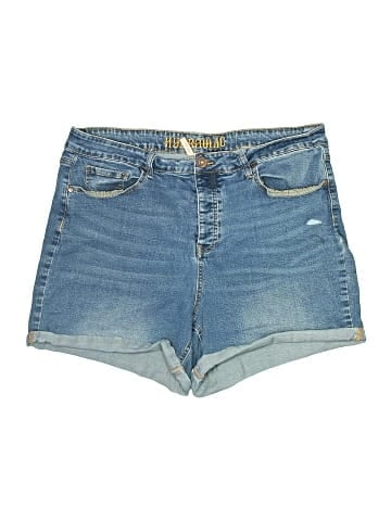 Hydraulic Denim Shorts (view 1)