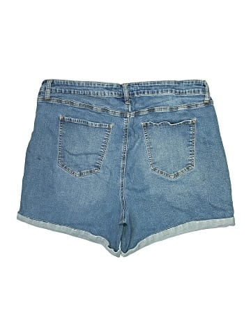 Hydraulic Denim Shorts (view 2)