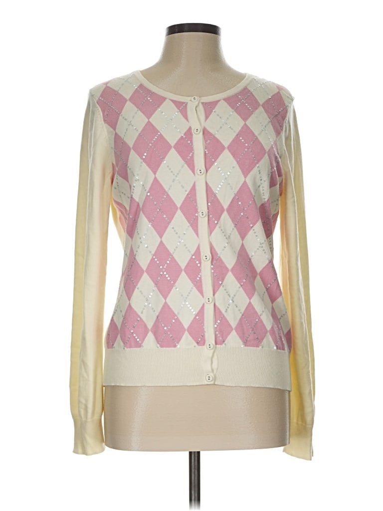 Pre-owned Talbots Long Sleeve Blouse In Pink