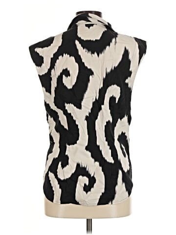 Express Sleeveless Button-Down Shirt (view 2)