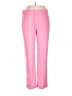 Peace of Cloth Pink Casual Pants Size L - photo 1