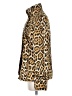 Carlisle 100% Silk Animal Print Gold Jacket Size 4 - photo 5