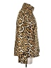 Carlisle 100% Silk Animal Print Gold Jacket Size 4 - photo 4