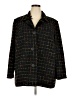 Dana Kay Tweed Black Coat Size 24 - photo 1