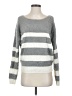 DKNY Jeans Stripes Gray Pullover Sweater Size S - photo 1