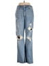 Hollister Hearts Blue Jeans Size 27S Waist - photo 1