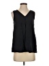 Theory 100% Polyester Black Sleeveless Blouse Size S - photo 1