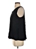 Theory 100% Polyester Black Sleeveless Blouse Size S - photo 5