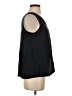 Theory 100% Polyester Black Sleeveless Blouse Size S - photo 4