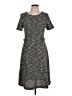 Connected Apparel Tweed Gray Casual Dress Size 10 - photo 1