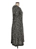 Connected Apparel Tweed Gray Casual Dress Size 10 - photo 4