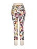 Susan Graver Print Yellow Active Pants Size 12 - photo 2