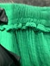 Unbranded 100% Cotton Solid Green Shorts Size S - photo 3