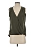 Veronica M. Green Sleeveless Blouse Size S - photo 1