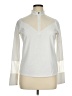 Just Fab Ivory Sweatshirt Size XL - photo 1