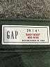 Gap 100% Polyester Metallic Black Faux Leather Pants Size 8 (tall) - photo 7
