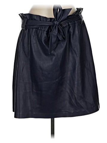 ELOQUII Faux Leather Skirt (view 1)
