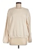 Banana Republic Solid Ivory Sweatshirt Size M - photo 1