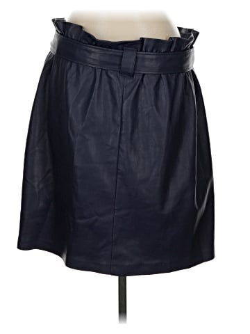 ELOQUII Faux Leather Skirt (view 2)