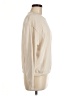 Banana Republic Solid Ivory Sweatshirt Size M - photo 4