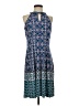 Wisp Paisley Blue Casual Dress Size S (estimated) - photo 1