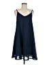 Assorted Brands Solid Blue Casual Dress Size M - photo 1