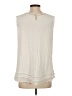Generation Love 100% Rayon Ivory Sleeveless Blouse Size S - photo 2