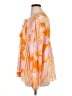 DR2 100% Polyester Orange Long Sleeve Blouse Size XL - photo 5