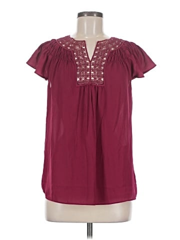 Max Studio Short Sleeve Blouse (view 1)