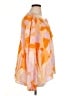 DR2 100% Polyester Orange Long Sleeve Blouse Size XL - photo 4