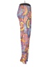 Love Print Purple Casual Pants Size S - photo 4