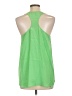 Acrobat 100% Silk Green Sleeveless Silk Top Size L - photo 2
